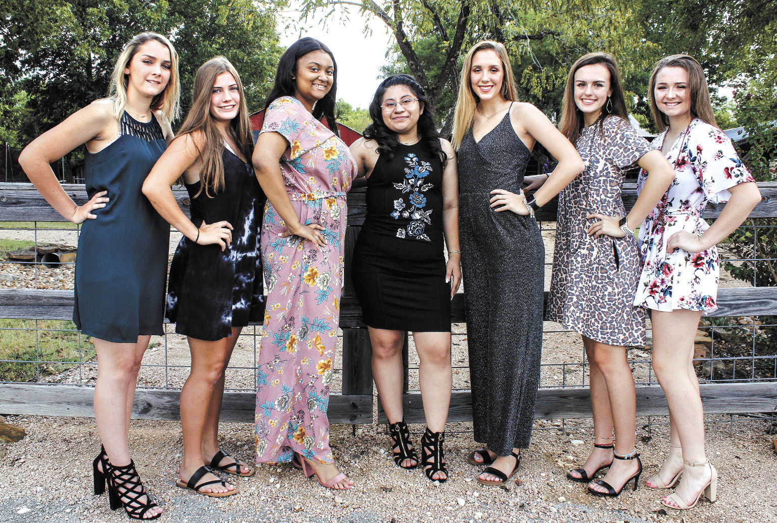 Burton homecoming court